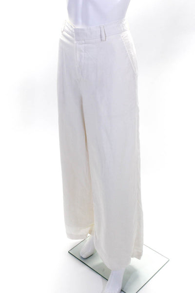 Scotch & Soda Womens Off-White Hana Wide Leg Pants Size 10 15408405