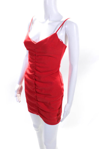 LIKELY Womens Red Charla Dress Size 2 13352721