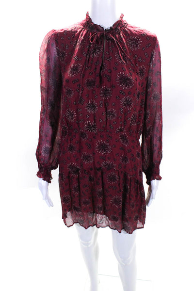 ba&sh Womens Red Gizel Dress Size 6 12393183