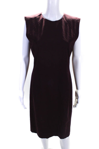 Theory Womens Purple Classic Power Dress Size 12 12655799