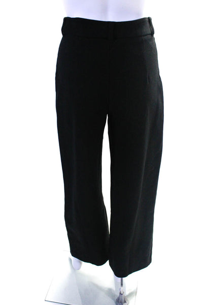 Velvet by Graham & Spencer Womens Mid-Rise Wide Leg Trousers Pants Black Size 0