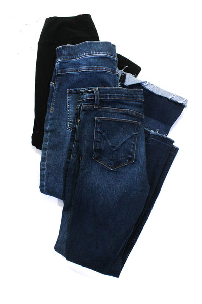 Hudson Women's Midrise Dark Wash Five Pockets Skinny Pant Size 28 Lot 3