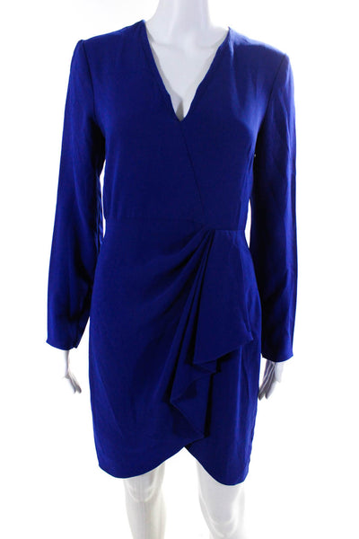 Shoshanna Womens Blue Lior Dress Size 4 13322174