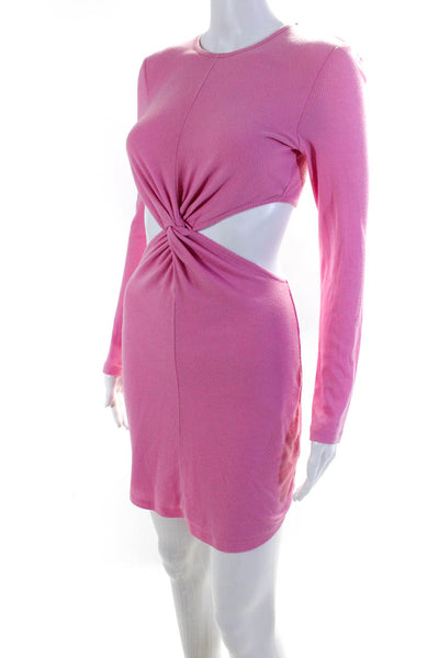 THIRD FORM Womens Pink Once Around Mini Dress Size 4 14666973