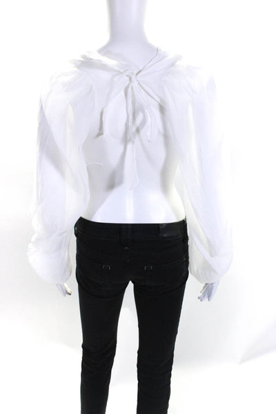 Hutch Womens White White Hart Top Size 14 15251717