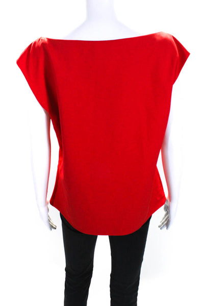 CAARA Womens Red Harper Top Size 10 13141491