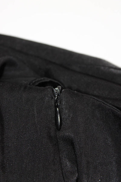 Zara Women's Zip Closure Ruffle Mini Skirt Black Size XS Lot 2