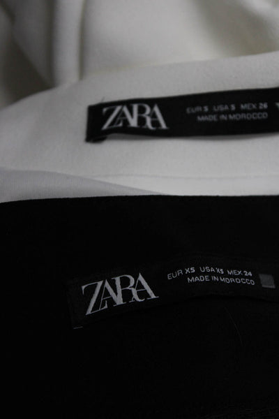 Zara Women's Zip Closure Dress Skort Black Size XS Lot 2