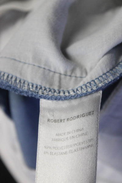 Robert Rodriguez Womens Blue Aaron Slim Pants Size 12 12580120