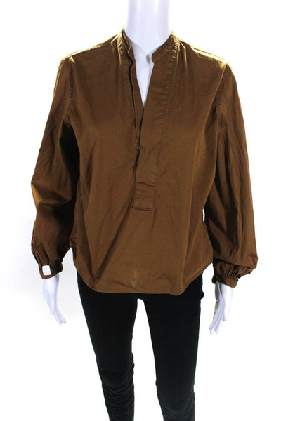 Polo Ralph Lauren Womens Brown Brown Tunic Top Size 6 15483696