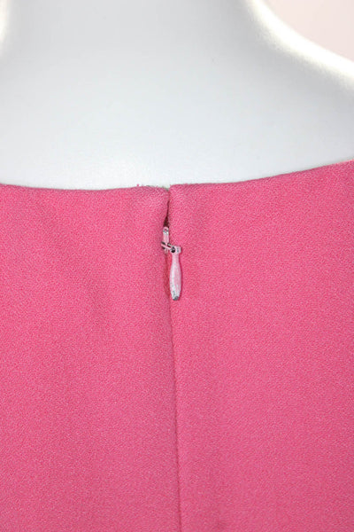 Shoshanna Womens Pink Pink Upton Dress Size 10 12615101