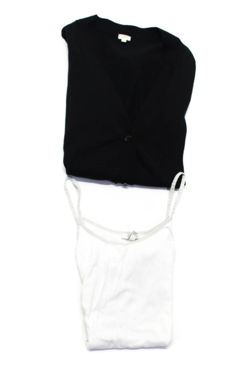 Joie J Crew Womens Strappy Camisole Tank Top Sweater White Black Size -  Shop Linda's Stuff