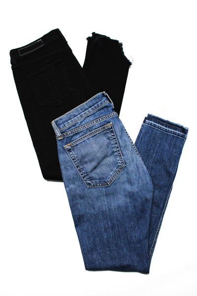 Rag & Bone Women's Midrise Medium Wash Skinny Denim Pant Size 26 Lot 2