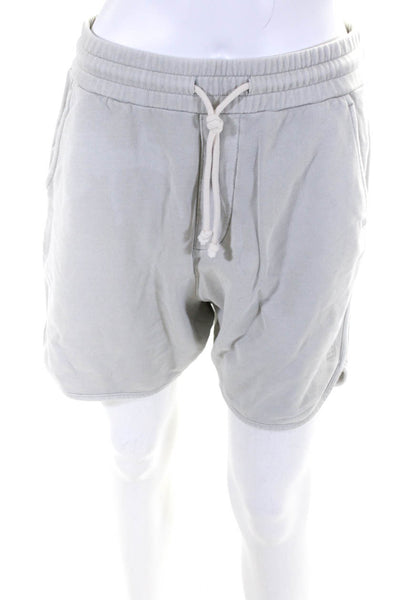Kith Mens Cotton Drawstring Waist Three Pocket Casual Shorts Taupe Size S
