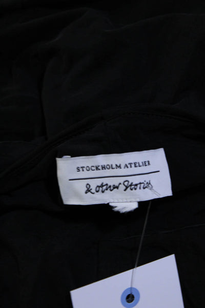 Stockholm Atelier & Other Stories Women's Sleeveless Midi Dress Black Size 2