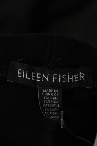 Eileen Fisher Womens Flat Front Stretch Skinny Leggings Pants
