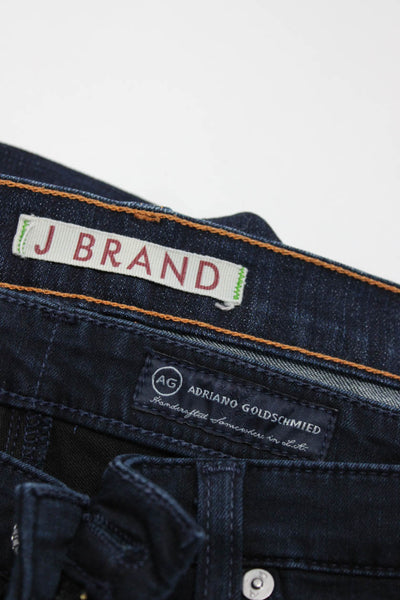 Adriano Goldschmied J Brand Womens Super Skinny Jeans Blue Size 30R 31 Lot 2