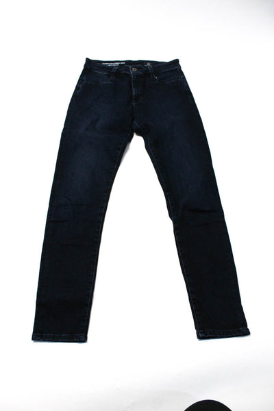 AG Adriano Goldschmied Joie Womens Skinny Jeans Pants Blue Green Size 27 Lot 2