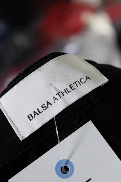 Balsa Athletica Womens Skinny Slim Leg Mid Rise Stretch Pants Black Size 2