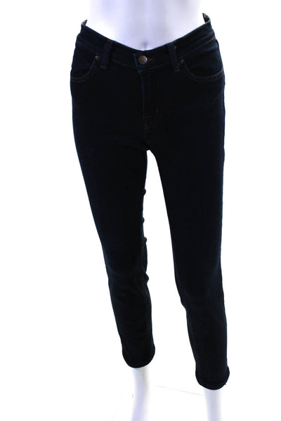 J Brand Womens Super Skinny Metropol Dark Wash Jeans Blue Cotton Size 27