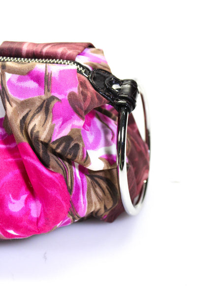 Kate Spade New York Floral Print Double Circle Top Handle Handbag Multicolor