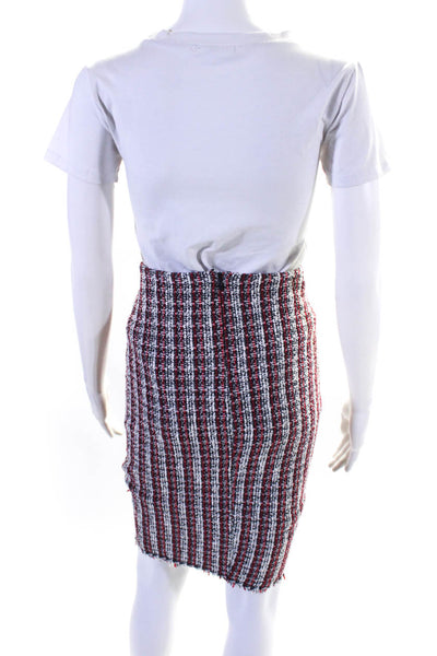 Bailey 44 Women's Zip Closure A-Line Multicolor Midi Skirt Size XS