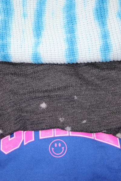 Fbz Prince Peter T2Love Girls Sweaters Sweatshirt Top Blue Gray Size L 10 Lot 3