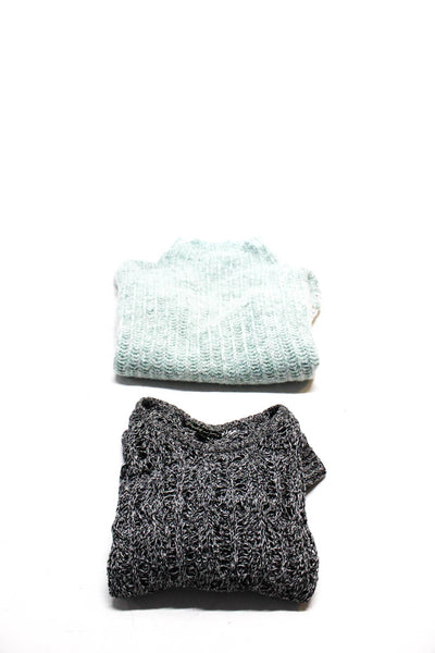 Pam & Gela Elizabeth & James Womens Sweaters Blue Black Size Small Lot 2