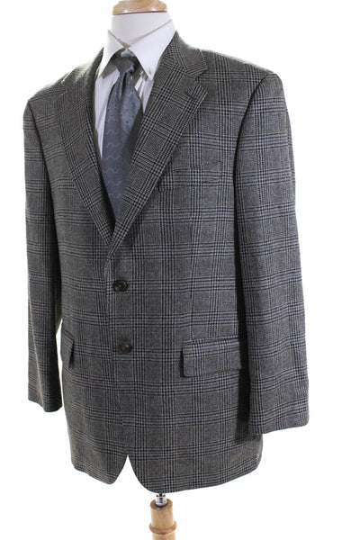 Polo University Club By Ralph Lauren Mens Silk Two Button Blazer Beige Size 41
