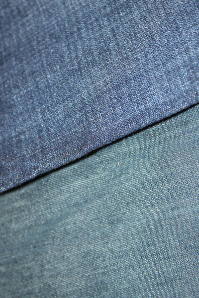 Levis Mens Cotton Medium-Wash Mid-Rise Straight Denim Jeans Blue Size 28 Lot 2