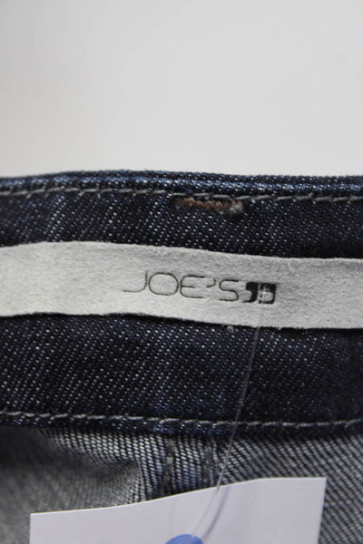 Joes Jeans Womens Unlined Denim Mini Pencil Skirt Dark Blue Cotton Size 29