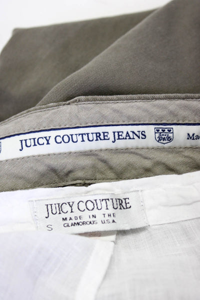 Juicy Couture Womens Capri Pants Green Size 25 S Lot 2