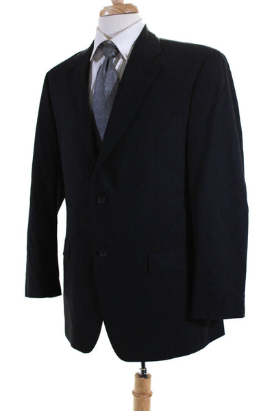 Michael Michael Kors Men's Long Sleeves Line Jacket Black Size 42