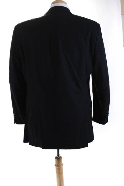 Michael Michael Kors Men's Long Sleeves Line Jacket Black Size 42
