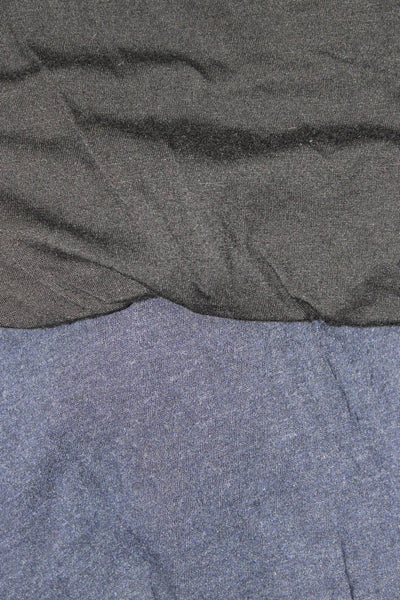 Scoop James Perse Womens Half Sleeved Blouson Dress Black Blue Size P 1 Lot 2