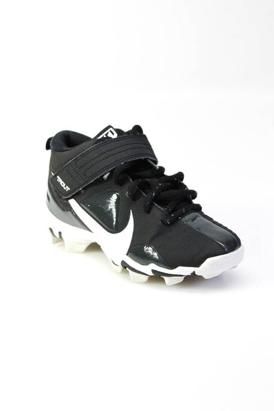 Nike Boys Athletic Running Sneakers Cleats Black Size 1 Lot 2