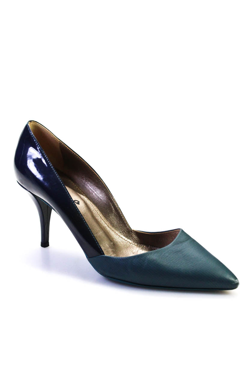 Court shoes Givenchy - Two-tone leather pumps - BE400QE00H004 | thebs.com