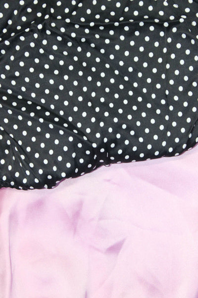 Zara Women's Satin Short Sleeve Knot Shift Dress Pink Size XS S, Lot 2