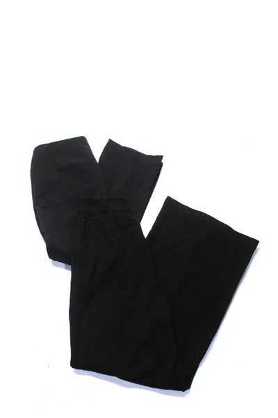 Vince Women's Zip Side Straight leg Dress Pant Black Size L