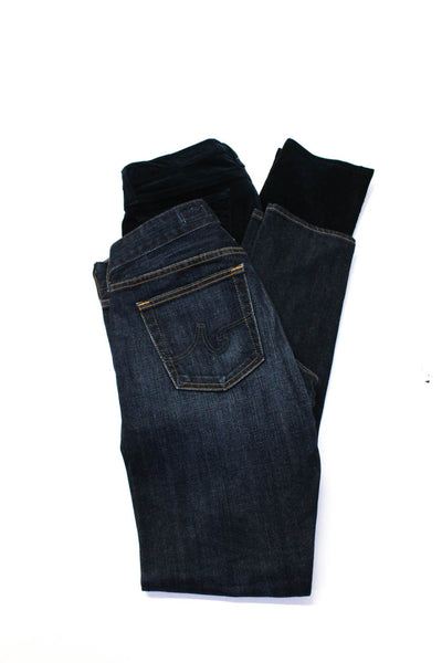 AG Adriano Goldschmied Womens Jeans Pants Blue Size 27 28 Lot 2