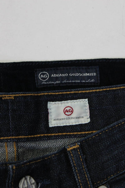 AG Adriano Goldschmied Womens Jeans Pants Blue Size 27 28 Lot 2