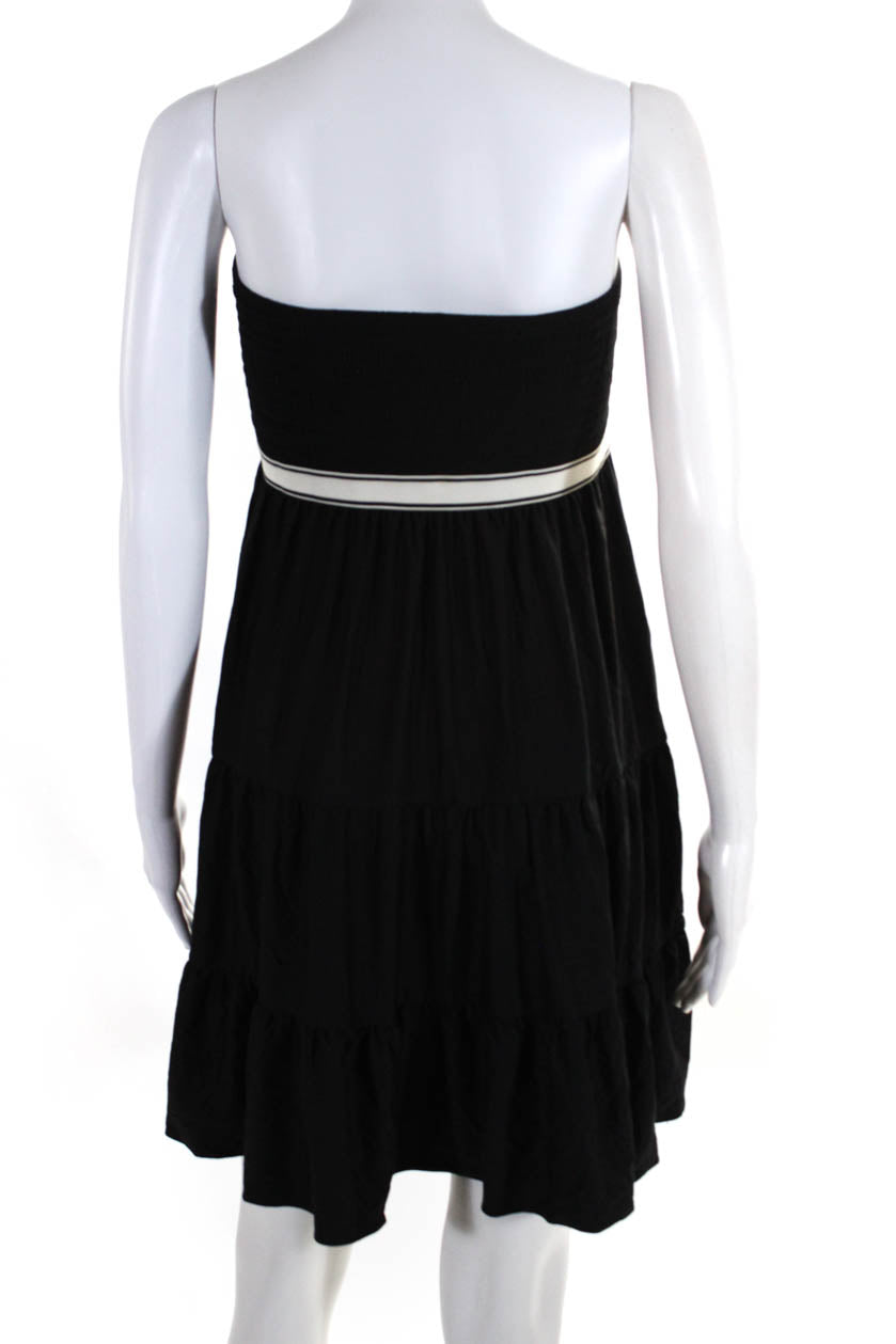 DKNY Juicy Couture Womens Tiered Short Skirt Dress Purple Black Size M -  Shop Linda's Stuff