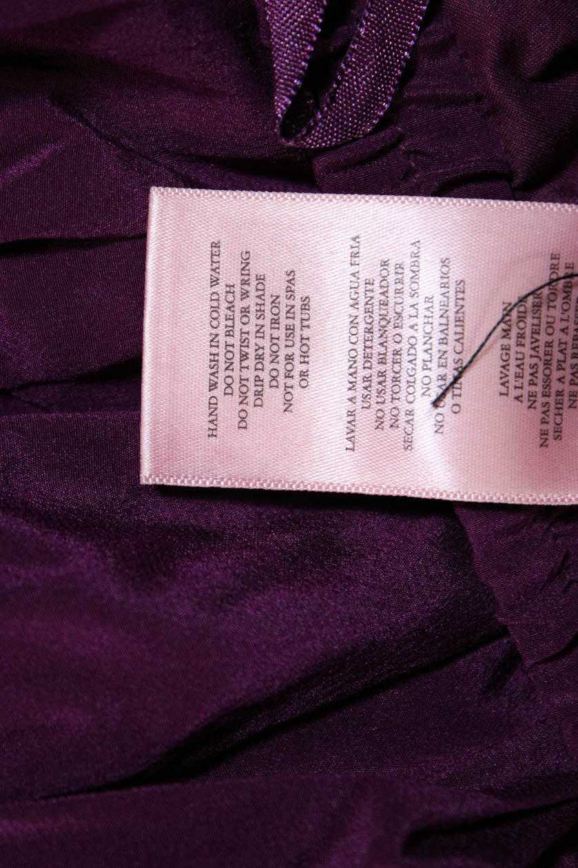 DKNY Juicy Couture Womens Tiered Short Skirt Dress Purple Black Size M -  Shop Linda's Stuff