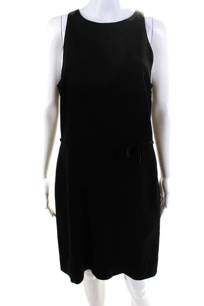 Moschino Cheap & Chic Womens Keyhole Back Above Knee A-Line Dress Black Size 12