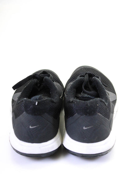Nike Women's Textured Low Top Lace Up Running Sneakers Black Size 8