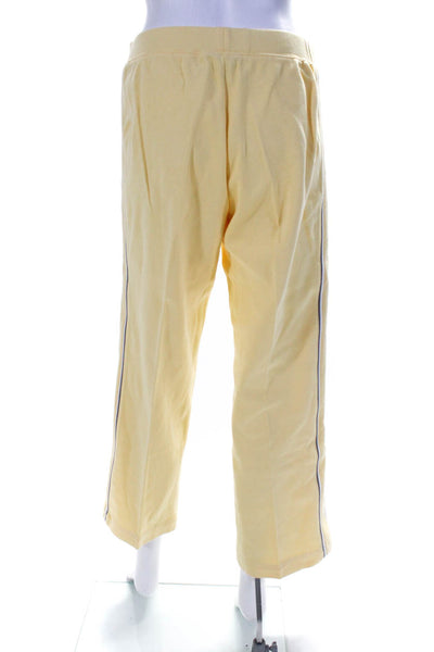 Neiman Marcus Exclusive Womens Zippered Jacket Pants Yellow Gray Size M Lot 2
