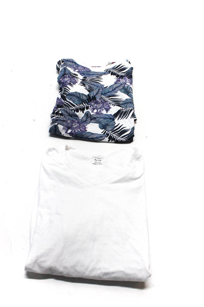 Club Monaco Ted Baker London Mens T-Shirts Tops White Multicolor Size XL 5 Lot 2