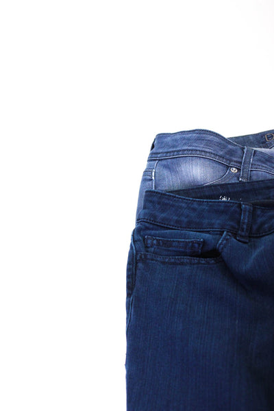 DL1961 Womens Cotton Denim Low-Rise Skinny Ankle Jeans Pants Blue Size 27 Lot 2