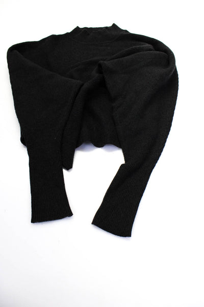 Zara Women's Ribbed Turtleneck Long Sleeve Sweater Black Size S, Lot 3