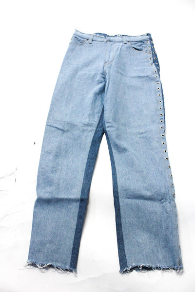 Rag & Bone Hudson Women's Zip Fly Denim Jeans Blue Size 27 28 Lot 2